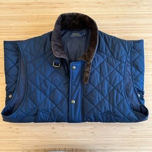 Nautical Navy Quilted Vest by Polo Ralph Lauren - Luxe Layering Piece